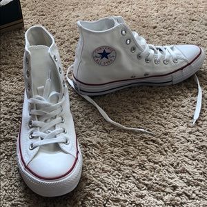 White high top converse